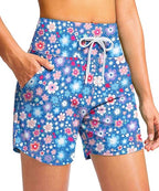 🌞Last Day Promotion-60% OFF❄️Women's High-Waisted Quick-Dry Swim Shorts