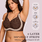🏆LAST DAY SALE 60% OFF🖤Women's Jelly Bras Wirefree Full Coverage No Underwire Everyday Bra | Comfortable Wireless Padded Bras👍No More Sagging Breasts