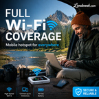 🥳2026 HOT SALE🥳💞50K+ SOLD!📶🌐 50% OFF! Mobile Hotspot – Portable WiFi, full coverage anywhere. No contract, no setup. Stay connected on the go! 📱✨（No card included））