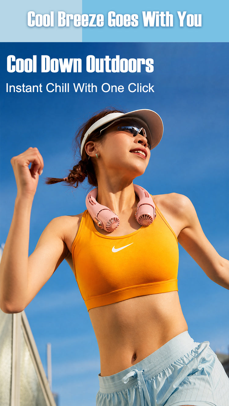 360° Ultra-Quiet & Lightweight Neck Fan