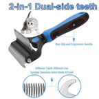 🐾 LIMITED TIME 50% OFF! ✨ Professional Pet Deshedding Tool – Gentle, 2-in-1, Efficient ✨