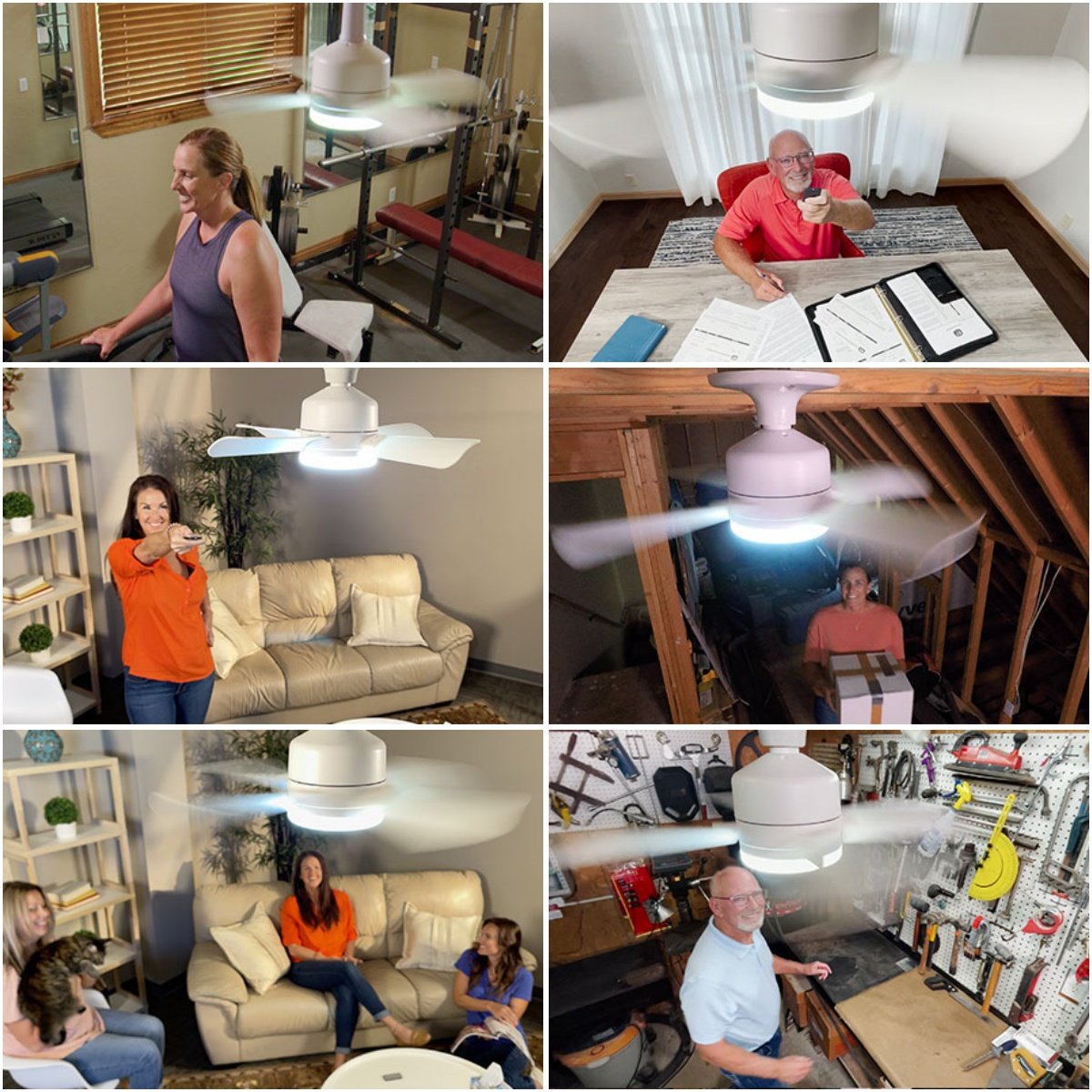 🌬️Surprise Price: Only £16.99!!🔥SmartBreez™ 40W LED Ceiling Fan Light – 20.5” Ultra-Quiet with Remote 🎯 | E27 + FREE B22 Adapter 🔌 | For Bedroom 😴, Kitchen 👩‍🍳 & Garage 🛠️ – UK Ready! 🇬🇧