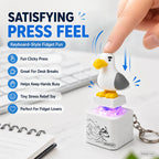 🔥Last Day Special Price £6.99💐Mine Bird Voice-Activated Light-Up Electronic Keychain