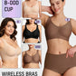 🏆LAST DAY SALE 60% OFF🖤Women's Jelly Bras Wirefree Full Coverage No Underwire Everyday Bra | Comfortable Wireless Padded Bras👍No More Sagging Breasts