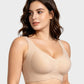 🏆LAST DAY SALE 60% OFF🖤Women's Jelly Bras Wirefree Full Coverage No Underwire Everyday Bra | Comfortable Wireless Padded Bras👍No More Sagging Breasts