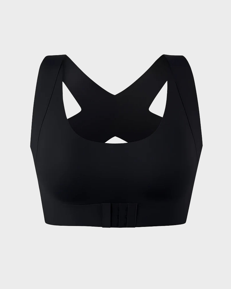 🎁🔥Last day sale 50% OFF⏳👍✨Cross Back Front Closure Wireless Posture Support Bra– All-Day Comfort, Breathable & Summer-Ready 💕