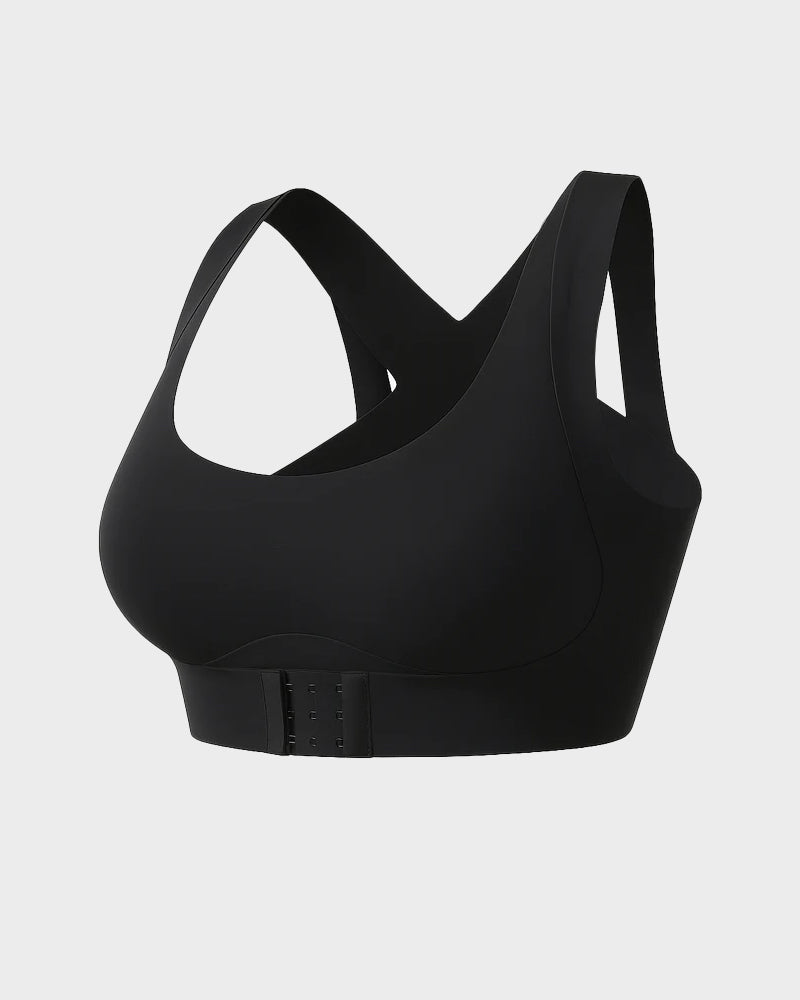 🎁🔥Last day sale 50% OFF⏳👍✨Cross Back Front Closure Wireless Posture Support Bra– All-Day Comfort, Breathable & Summer-Ready 💕