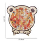 🎁70% OFF!!!-Ready for Christmas!🎅🧩135-Piece Cute Cat Puzzle Challenge Irregular Shaped Wooden Jigsaw Puzzle👍🎁Stress Relief Enthusiast Gift, Christmas Gift✨