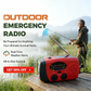 🎁🏕️Last day sale 50% OFF📻Multifunctional Portable Solar Emergency Radio – Power Bank, Hand Crank & Weather Alert for Outdoor & Crisis Preparedness 2