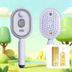 💆‍♀️ 50% OFF NOW! 💧 Electric Spray & Massage Hair Brush – Soothing Scalp Massage, Fine Mist Spraying & Smooth Hair Care – Detangle, Nourish, Relax ✨