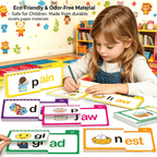 🥰Last Day Promotion - 49% OFF🌈📚 Read & Rhyme Flip-Book Set – 30 Educational Phonics Flip Books for Early Learning