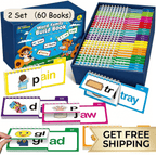 🥰Last Day Promotion - 49% OFF🌈📚 Read & Rhyme Flip-Book Set – 30 Educational Phonics Flip Books for Early Learning