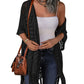🔥 LIMITED-TIME Just £15.99!!😍Women’s Oversized Knit Cardigan – Lightweight Crochet Tassel Kimono for Spring & Summer 🌸