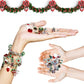 🎅Christmas Gift idea 50% OFF 🎁24-Day Christmas Bracelet Advent Calendar – DIY Jewelry-Making Kit for Girls