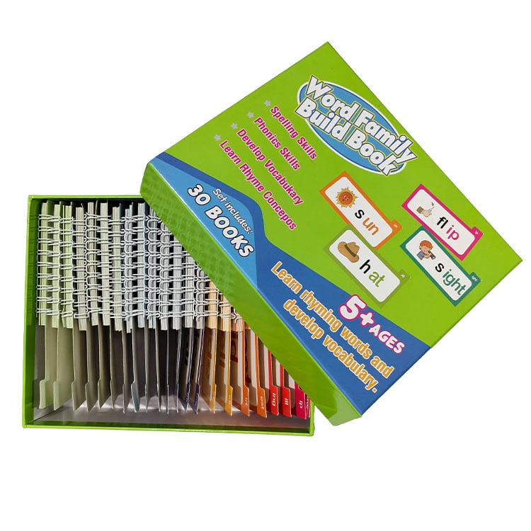 🥰Last Day Promotion - 49% OFF🌈📚 Read & Rhyme Flip-Book Set – 30 Educational Phonics Flip Books for Early Learning