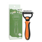 🐾 LIMITED TIME 50% OFF! ✨ Professional Pet Deshedding Tool – Gentle, 2-in-1, Efficient ✨