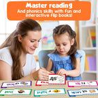🥰Last Day Promotion - 49% OFF🌈📚 Read & Rhyme Flip-Book Set – 30 Educational Phonics Flip Books for Early Learning