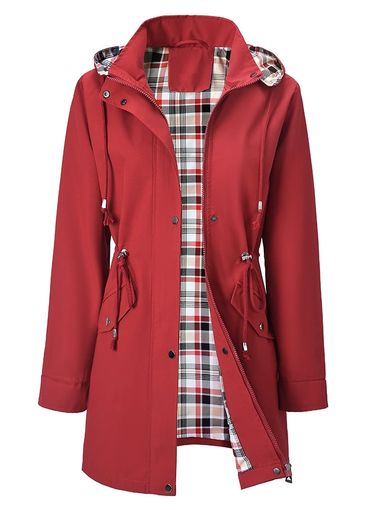 🔥This Week's Special Price!!🧥💦Womens Chic. Lightweight. Waterproof Jacket🍃-Unleash Style and Durability in Any Storm!
