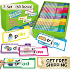 🥰Last Day Promotion - 49% OFF🌈📚 Read & Rhyme Flip-Book Set – 30 Educational Phonics Flip Books for Early Learning