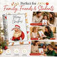 🔥🎁70% OFF!!!-Ready for Christmas!🎅Christmas Gift Card Album -👍DIY Spiral-Bound Christmas Gift Card Album with Surprise Pages