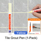 🎁💥LAST DAY SPECIAL PRICE:￡6.99!!!🖌️ Anti-Mould & Waterproof Joint Pen for Ceramic Tiles! 🧱