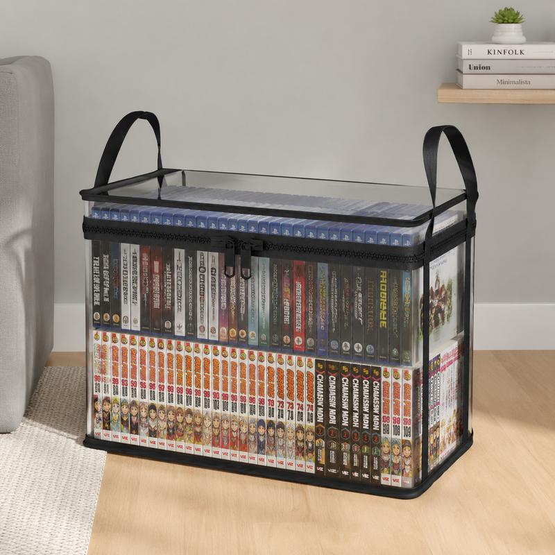 ⏳LAST DAY BUY 2 GET 1 FREE!!💕Transparent Storage Bag – Large, Dust & Moisture-Proof with Handle✨Ultimate All-in-One Organizer for Clothes, Toys, Books, Stuffed Animals & Absolutely Everything! 🧸📚👕🧦
