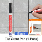 🎁💥LAST DAY SPECIAL PRICE:￡6.99!!!🖌️ Anti-Mould & Waterproof Joint Pen for Ceramic Tiles! 🧱