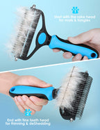 🐾 LIMITED TIME 50% OFF! ✨ Professional Pet Deshedding Tool – Gentle, 2-in-1, Efficient ✨