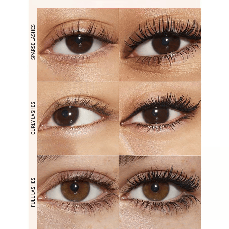 🥳BUY 1 GET 1 FREE:￡7.99!!💞50K+ SOLD!👁️✨ All-Day Beautiful Lashes, Smudge-Proof! Waterproof Fiber Mascara for Natural Volume💖