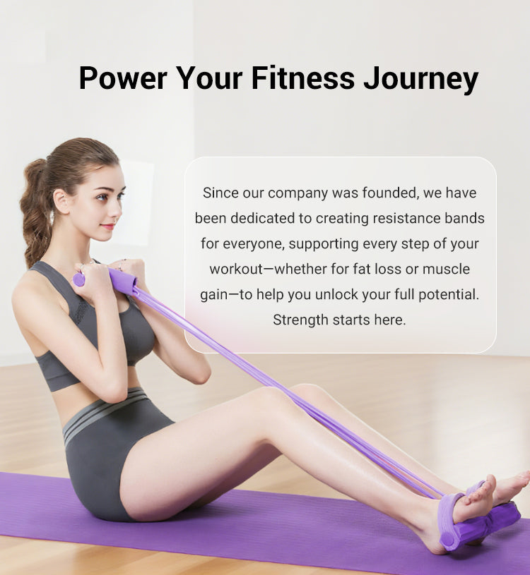 🏆Last Day Special Price !!⚡💪Multi-functional Pedal Resistance Band Trainer – Portable Foot Pedal Fitness Equipment for Home Gym🌿🏠