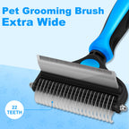 🐾 LIMITED TIME 50% OFF! ✨ Professional Pet Deshedding Tool – Gentle, 2-in-1, Efficient ✨