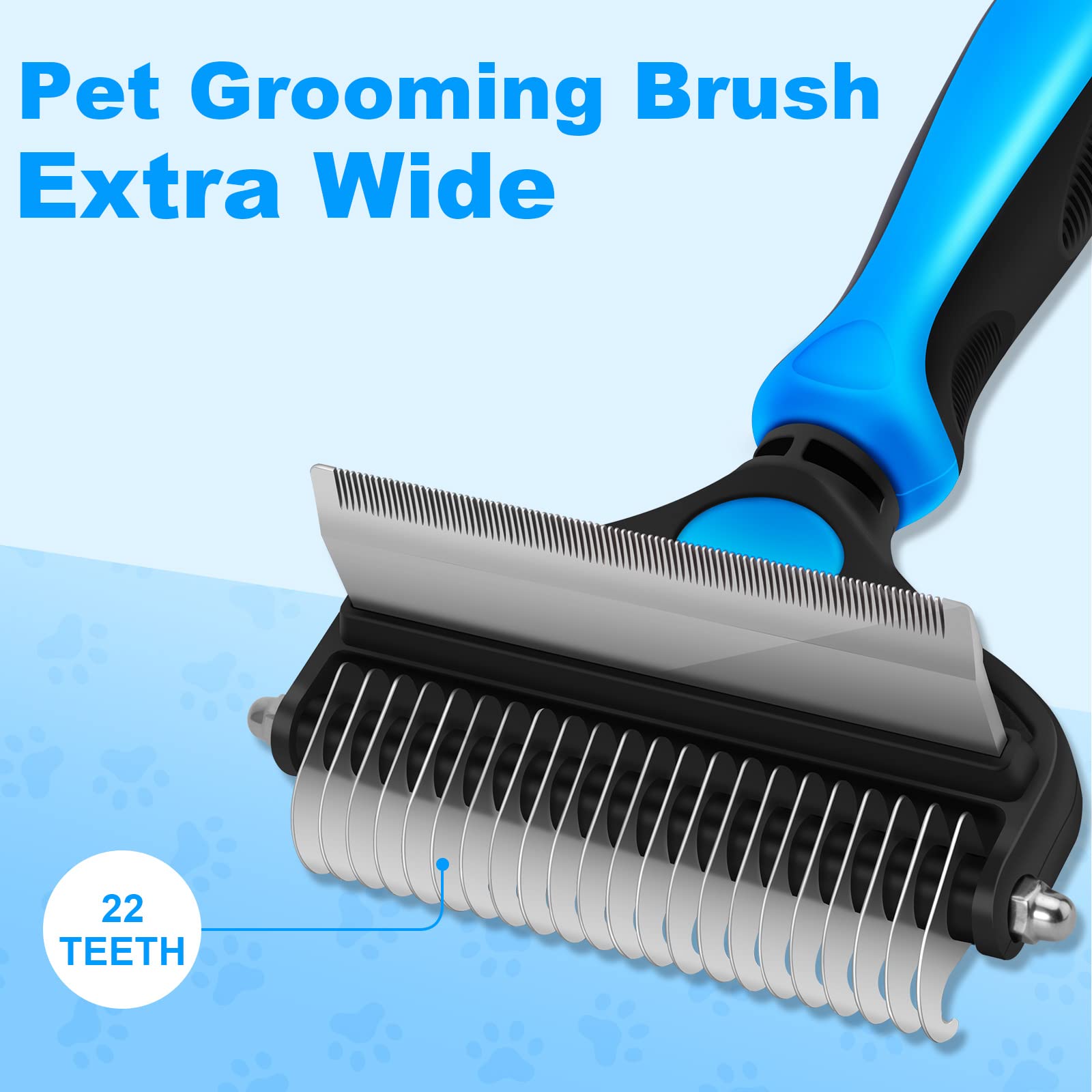 🐾 LIMITED TIME 50% OFF! ✨ Professional Pet Deshedding Tool – Gentle, 2-in-1, Efficient ✨