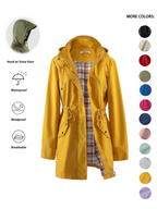 🔥This Week's Special Price!!🧥💦Womens Chic. Lightweight. Waterproof Jacket🍃-Unleash Style and Durability in Any Storm!