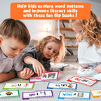 🥰Last Day Promotion - 49% OFF🌈📚 Read & Rhyme Flip-Book Set – 30 Educational Phonics Flip Books for Early Learning