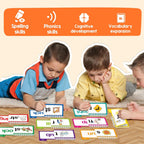 🥰Last Day Promotion - 49% OFF🌈📚 Read & Rhyme Flip-Book Set – 30 Educational Phonics Flip Books for Early Learning