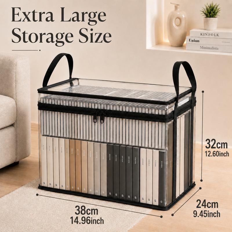 ⏳LAST DAY BUY 2 GET 1 FREE!!💕Transparent Storage Bag – Large, Dust & Moisture-Proof with Handle✨Ultimate All-in-One Organizer for Clothes, Toys, Books, Stuffed Animals & Absolutely Everything! 🧸📚👕🧦