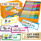 🥰Last Day Promotion - 49% OFF🌈📚 Read & Rhyme Flip-Book Set – 30 Educational Phonics Flip Books for Early Learning