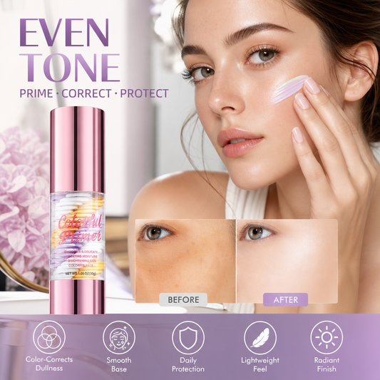 🔥💐Last Day Special Price £7.99‼️✨3-In-1 Multi-Functional Primer For Face Before Makeup
