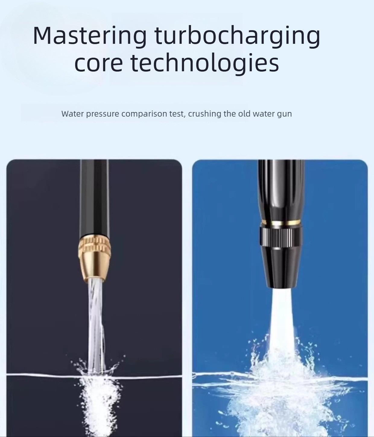 🏆LAST DAY SALE ONLY ￡7.99!!🚀High-Pressure Direct Spray Water Nozzle - Wash at Home, Save Big! 🔥💦2