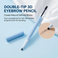 ⏳LAST DAY SALE: ￡8.99!!🥳BUY 1 GET 1 FREE!!✨Say Goodbye to Sparse, Uneven Brows – Dual-Tip 3D Microblading Eyebrow Pen for Natural, Long-Lasting Results!✨