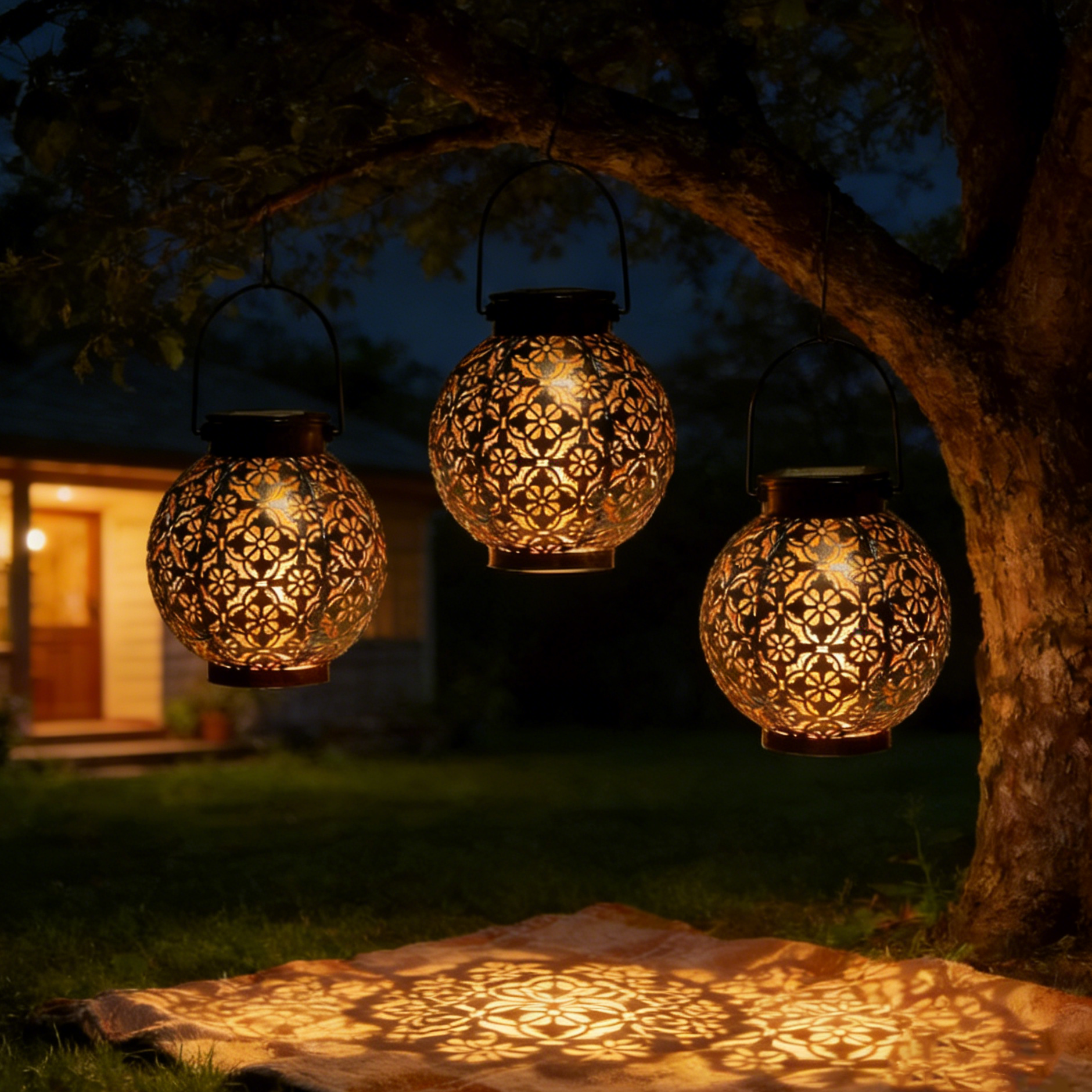 ⏳LAST DAY SALE 70% OFF👍💕Solar Hollow Lantern Light✨