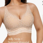 🏆LAST DAY SALE 60% OFF🖤Women's Jelly Bras Wirefree Full Coverage No Underwire Everyday Bra | Comfortable Wireless Padded Bras👍No More Sagging Breasts