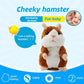 🐹 Last Day Special Price & Free Shipping！✨Talking Hamster Plush – repeats whatever you say, auto head-shaking, hilarious fun for kids & adults🎁
