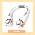 🍃 50% OFF NOW! 💨 Neck Air Conditioner Fan – Ultra-Quiet, Portable & 360° Rotating – Perfect for Summer 🌞