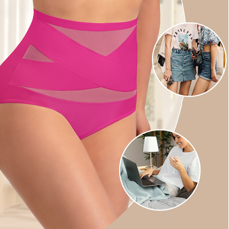 🌸Last day – Buy 1, get 2 free!✨ High-waisted shapewear pants in plus sizes with tummy control