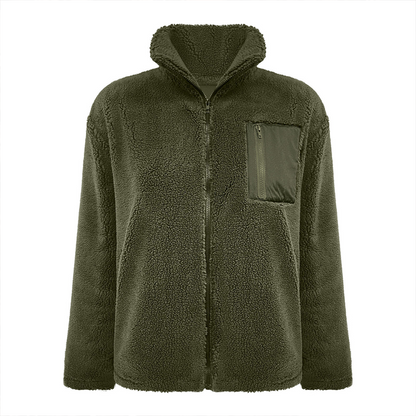🎉⏳Limited-Time Offer!🌹Women’s Warm Zip-Up Coat with Chest Pocket 🧥