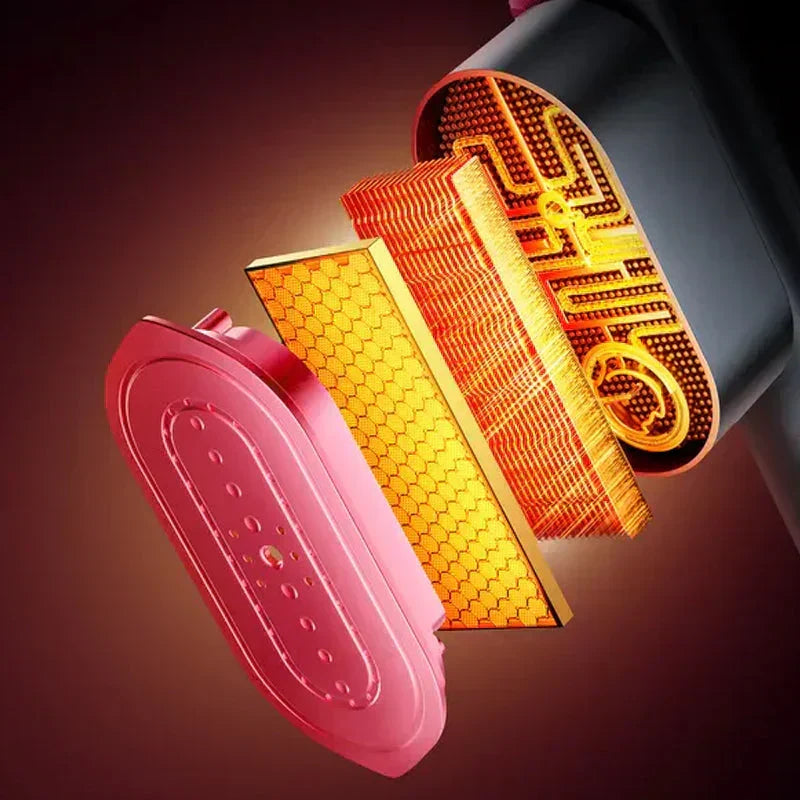 🥳2026 HOT SALE💞50K+ SOLD!💥🧺💨 50% OFF! Steam Iron & Steamer 2-in-1 – Kills 99.99% mites & bacteria. 5s preheat, 150ml tank. Ceramic plate, even heat. Safe for silk to cotton. Your fabric care essential. 🛡️🌿