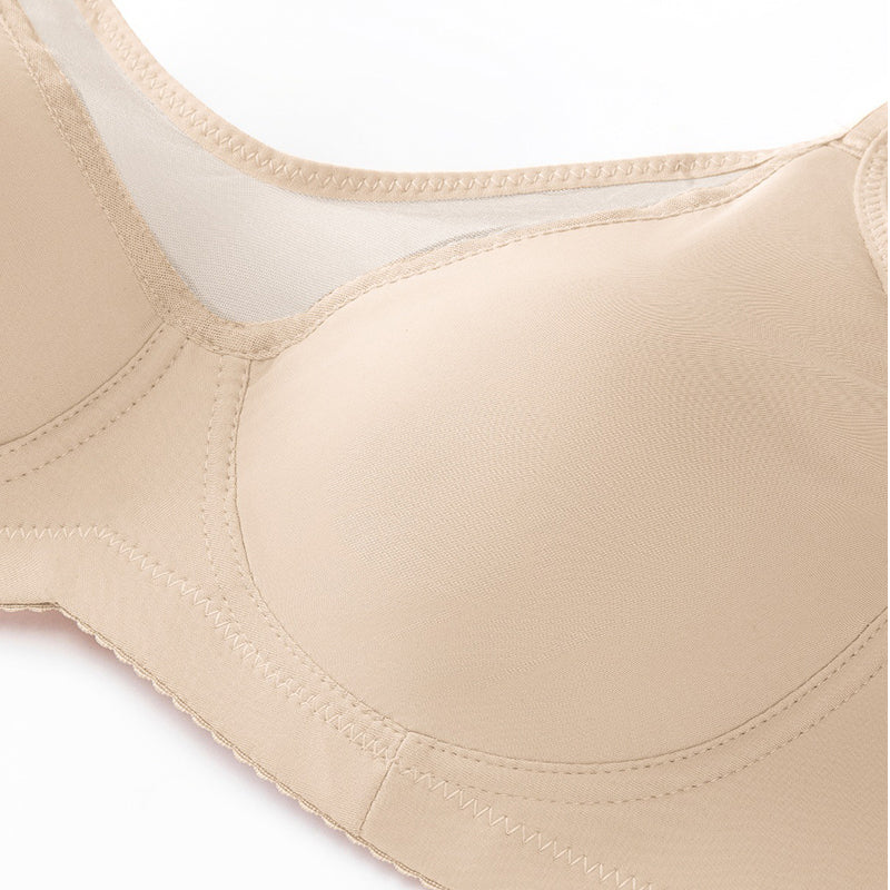 🏆 Last Day Special Price £9.99💐Women's Elegant Sheer Full Coverage Plus Size Bra