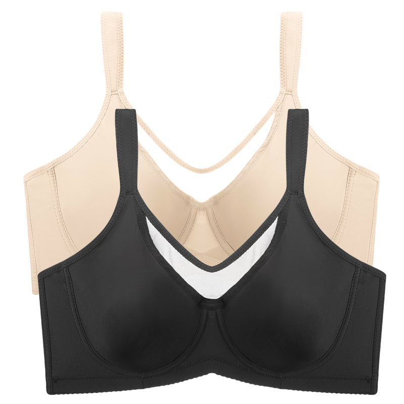 🏆 Last Day Special Price £9.99💐Women's Elegant Sheer Full Coverage Plus Size Bra