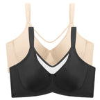 🏆Last Day Special Price ￡9.99 💗Women's Plus Size Cooling Full Coverage Minimizer Bra